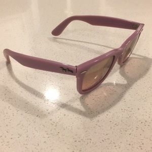 Pink Raybans Wayfairer